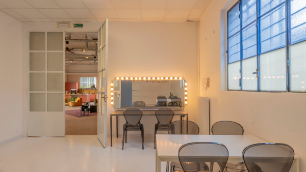 Il camerino di 30 mq accanto al loft principale