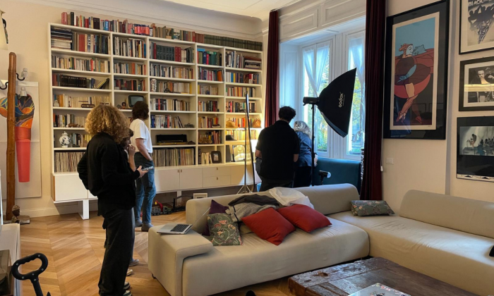Shooting Prugne Californiane alla Location Gobi