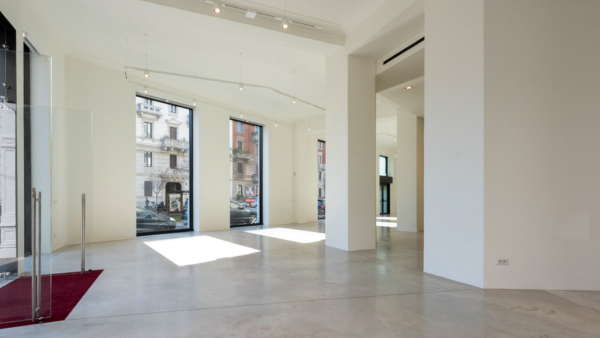 La sala di uno dei nostri espositivi a Milano