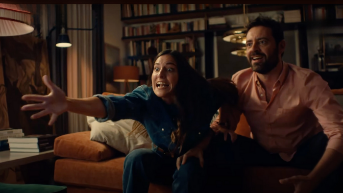 Alcuni tifosi protagonisti dello spot tv di DAZN