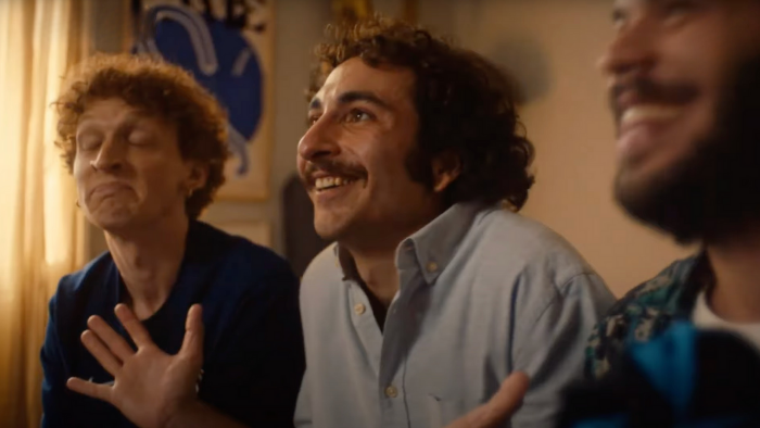 Alcuni tifosi protagonisti dello spot tv di DAZN