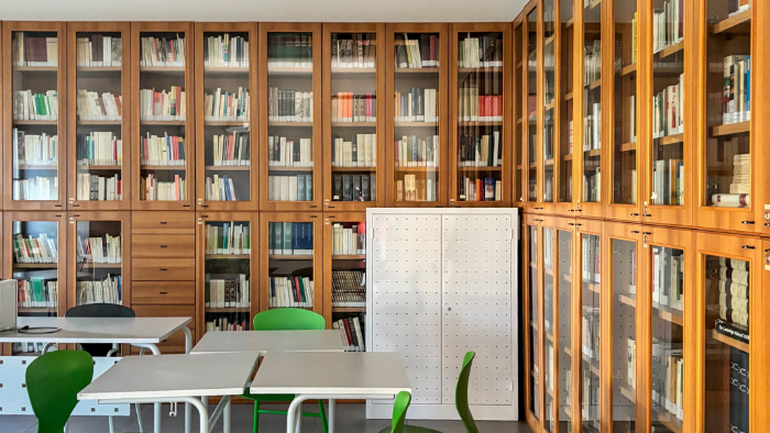 La biblioteca della nostra location