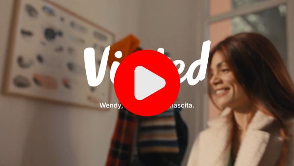 Spot Tv di Vinted alla villa Gallico